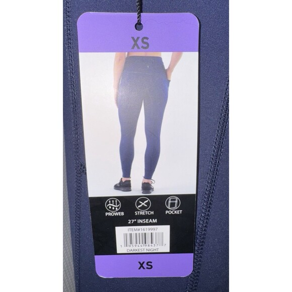 Spyder Womens Size X-Small Blue Jogger Yoga Athletic Pants High Rise Athleisure - Picture 7 of 8